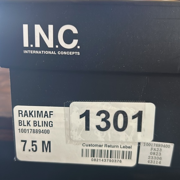 INC International Concepts Rakima Embellished Rhinestone Dress Booties NEW 7.5 - Picture 10 of 10